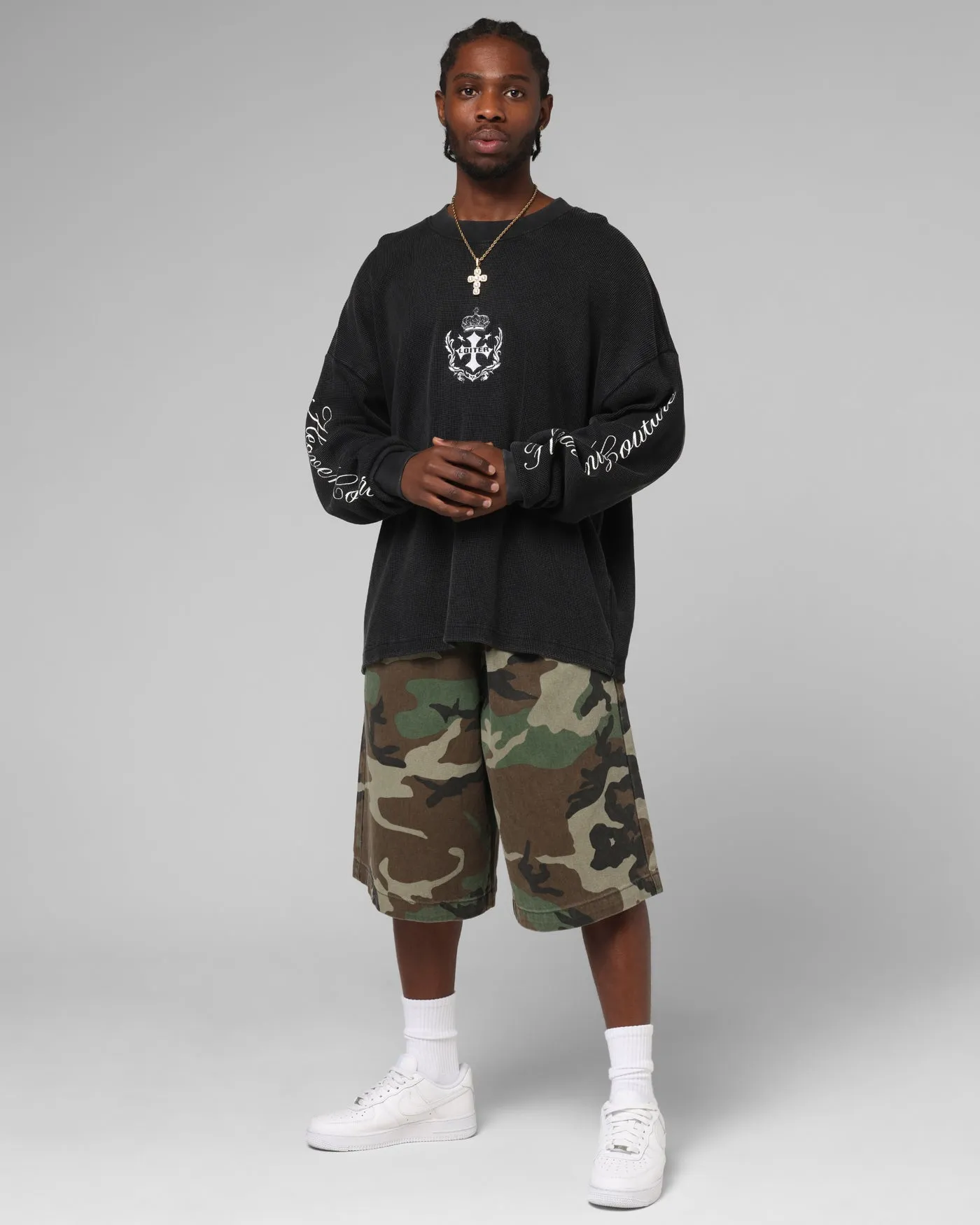 Loiter Purity Thermal Long Sleeve T-Shirt Black sold by Culture Kings product image thumbnail 3