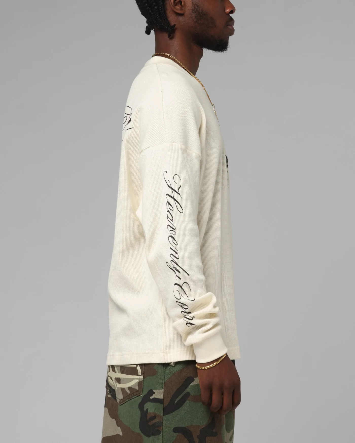 Loiter Purity Thermal Long Sleeve T-Shirt Off White sold by Culture Kings product image thumbnail 5