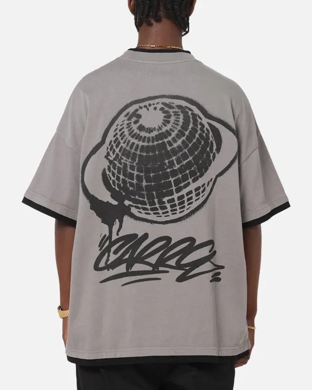 Carre Worldwide Layered T-Shirt Grey/Black sold by Culture Kings