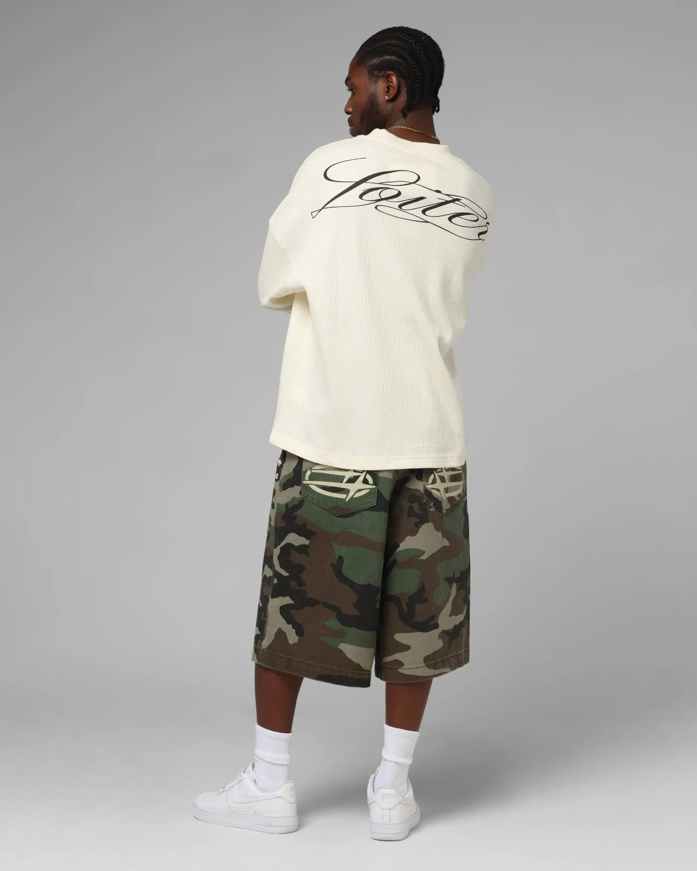 Loiter Purity Thermal Long Sleeve T-Shirt Off White sold by Culture Kings product image thumbnail 4