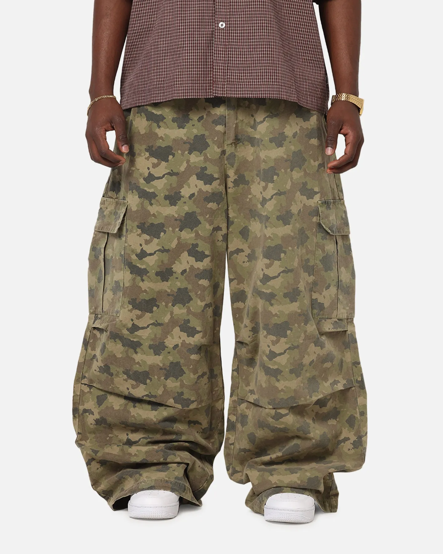 Carre Baggy Cargo Pants Camo sold by Culture Kings