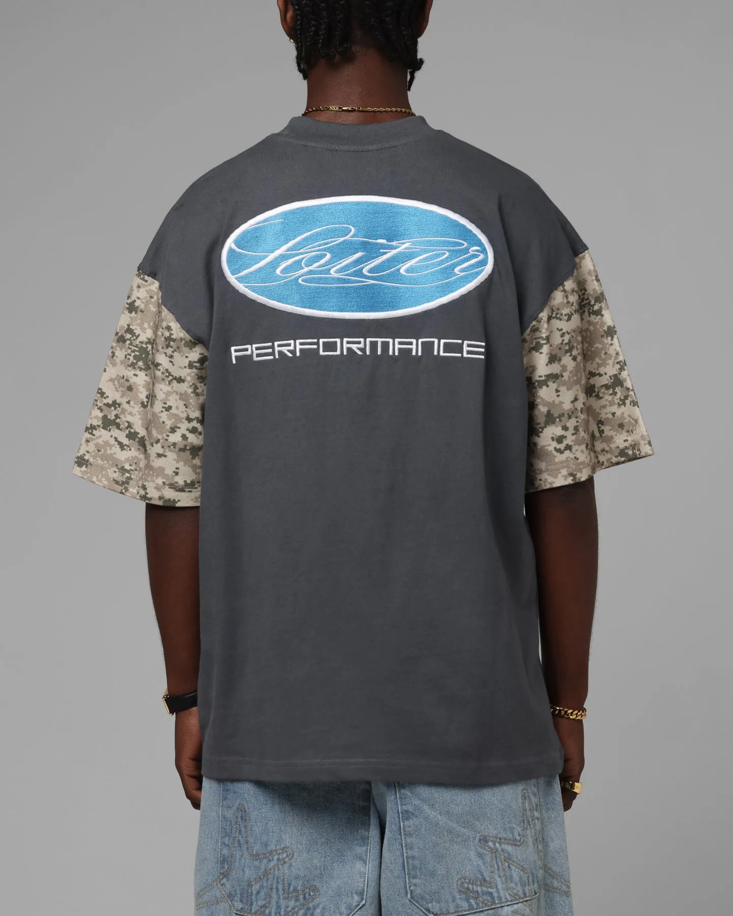 Loiter Rodeo T-Shirt Black/Camo sold by Culture Kings product image thumbnail 2