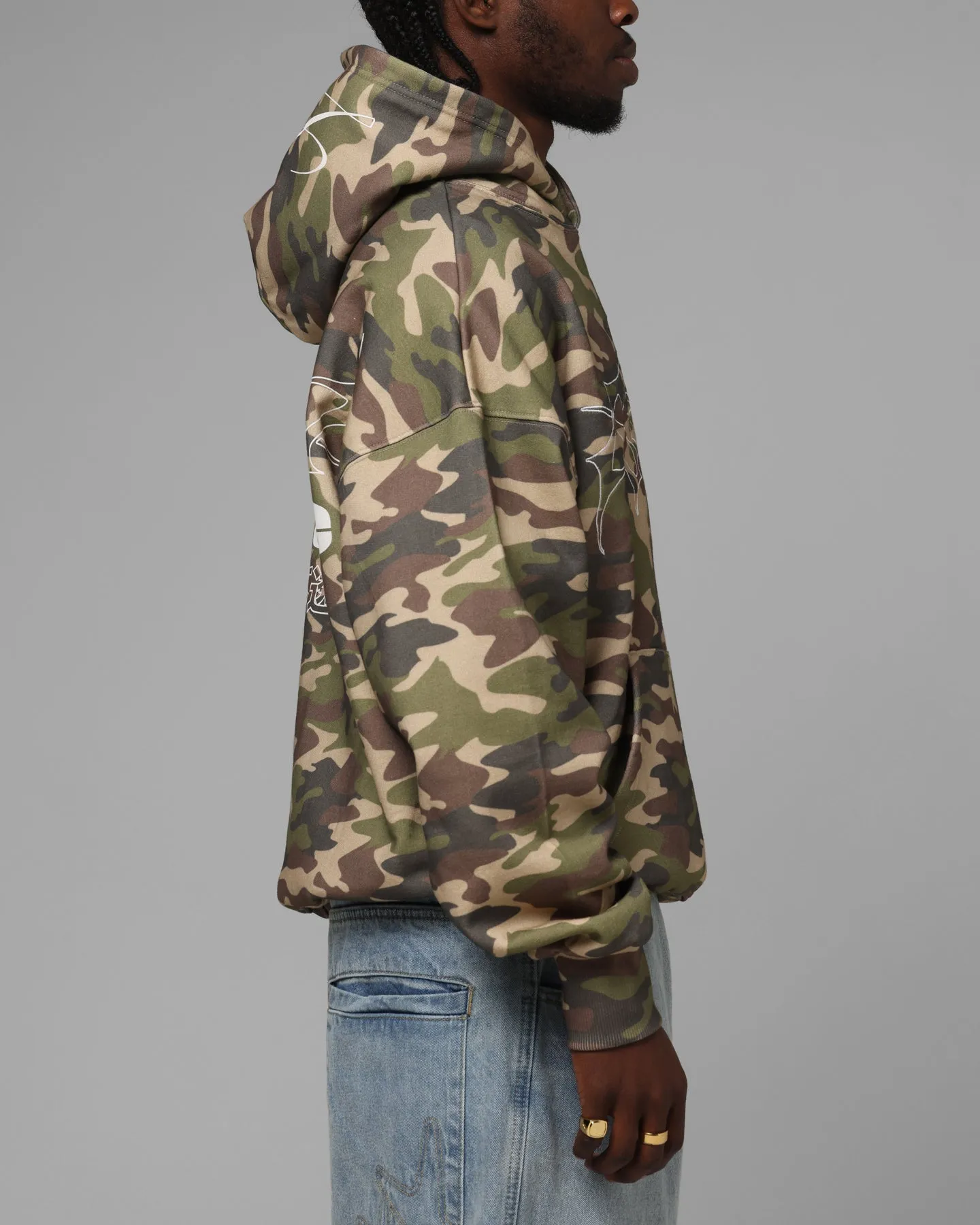 Loiter Opaque Premium Hoodie Camo sold by Culture Kings product image thumbnail 5