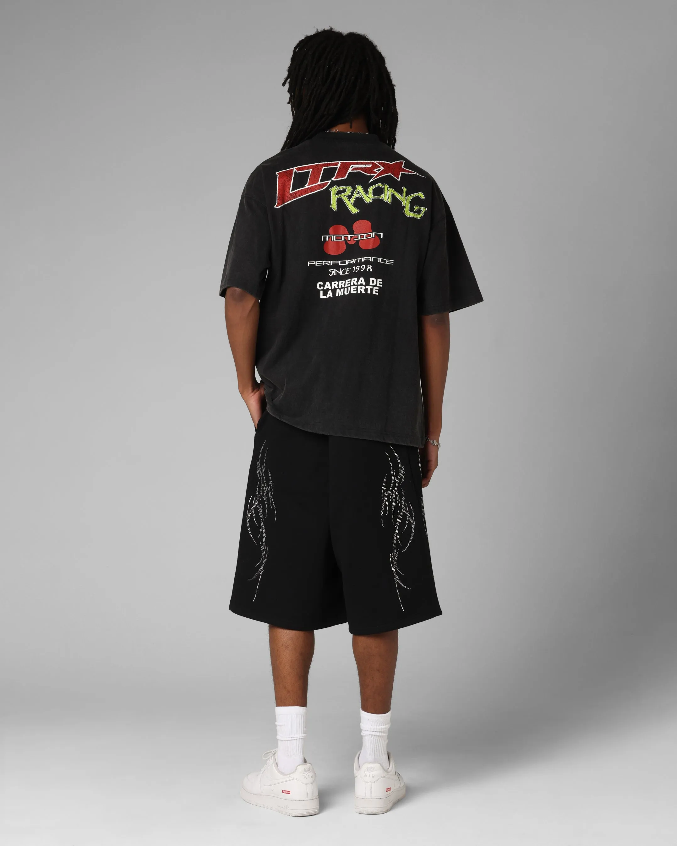 Loiter Racing Premium T-Shirt Charcoal sold by Culture Kings product image thumbnail 4