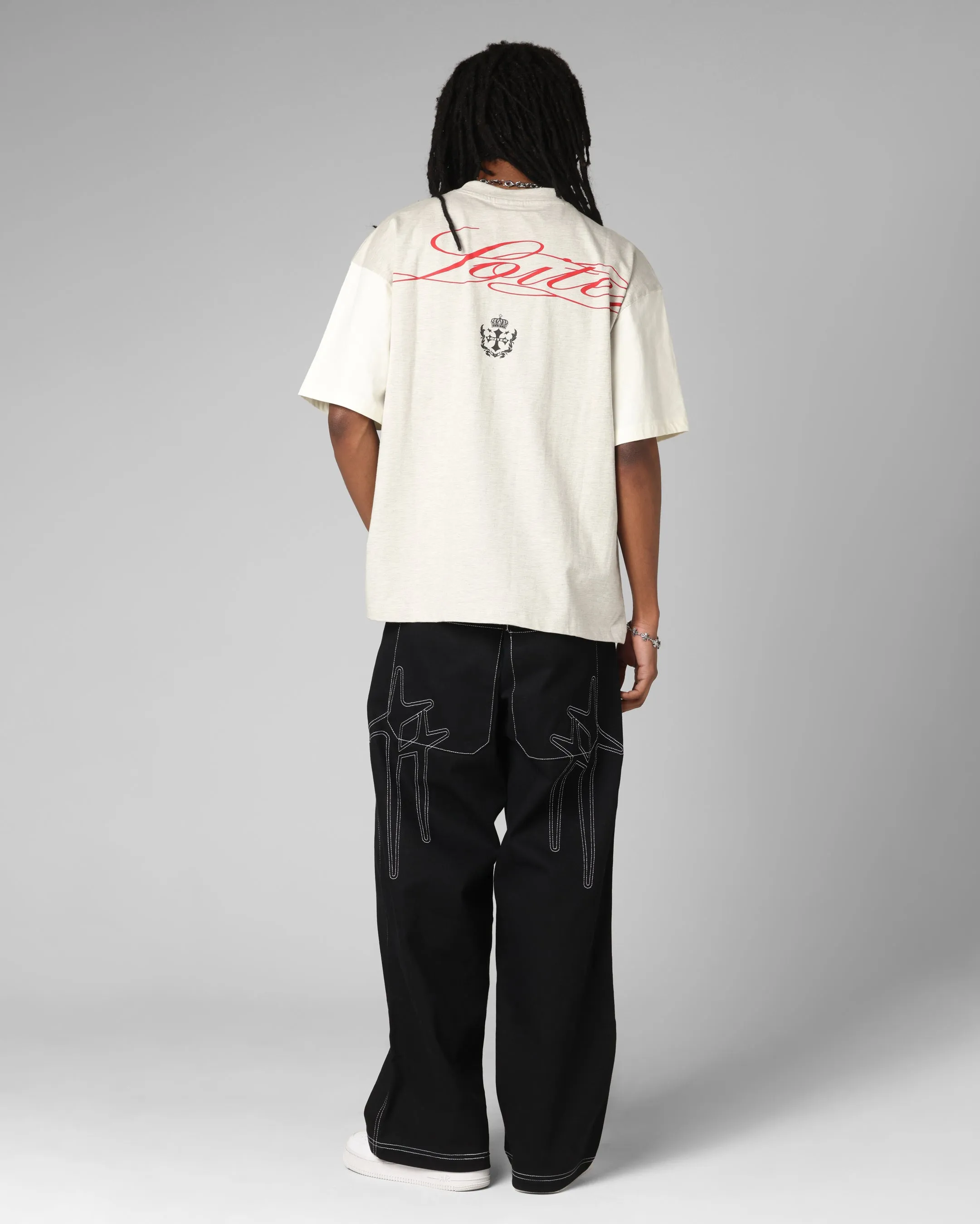 Loiter Drop Out Vintage T-Shirt Grey/White sold by Culture Kings product image thumbnail 4