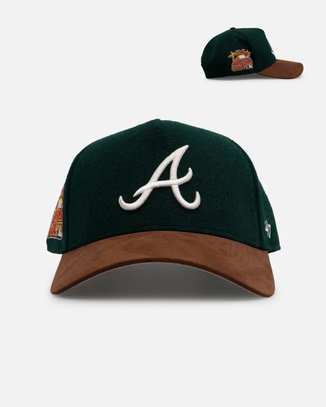 47 Brand Atlanta Braves 'Fall Leaves' 47 Offside Snapback Green/Brown sold by Culture Kings