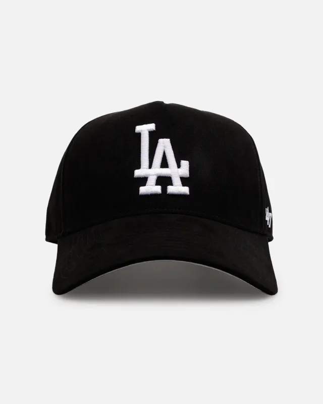 47 Brand Los Angeles Dodgers 'Ultrasuede' 47 MVP Strapback Black/White sold by Culture Kings