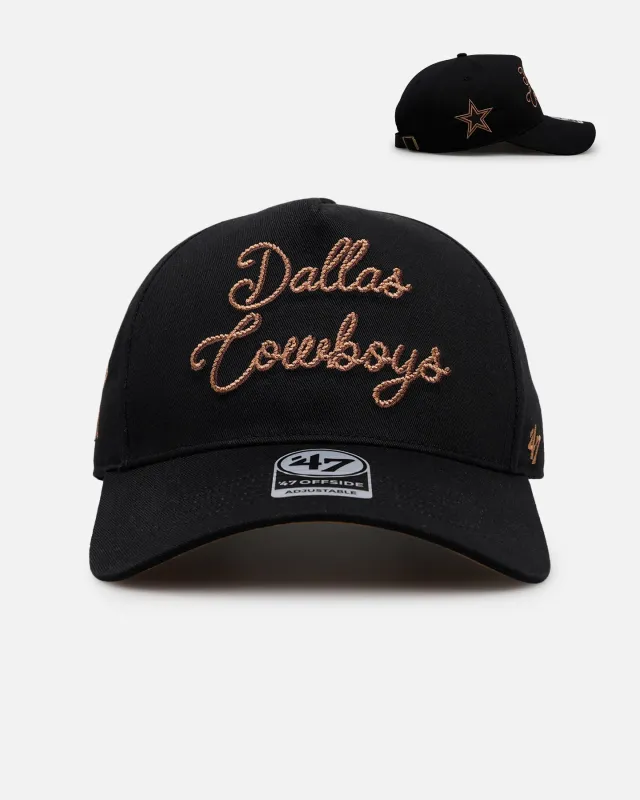 47 Brand Dallas Cowboys 'Round' 47 Offside Strapback Black sold by Culture Kings