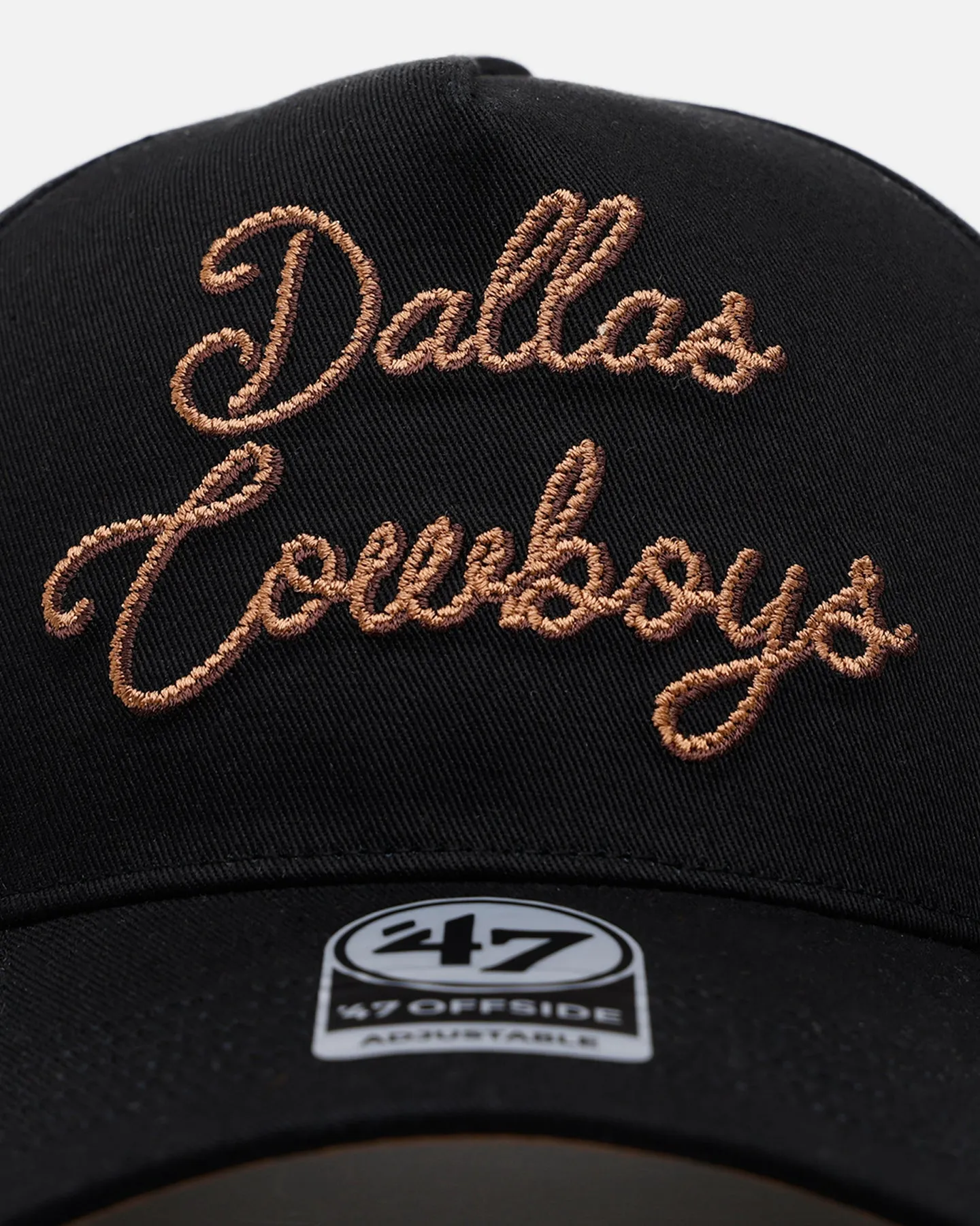 47 Brand Dallas Cowboys 'Round' 47 Offside Strapback Black sold by Culture Kings product image thumbnail 5