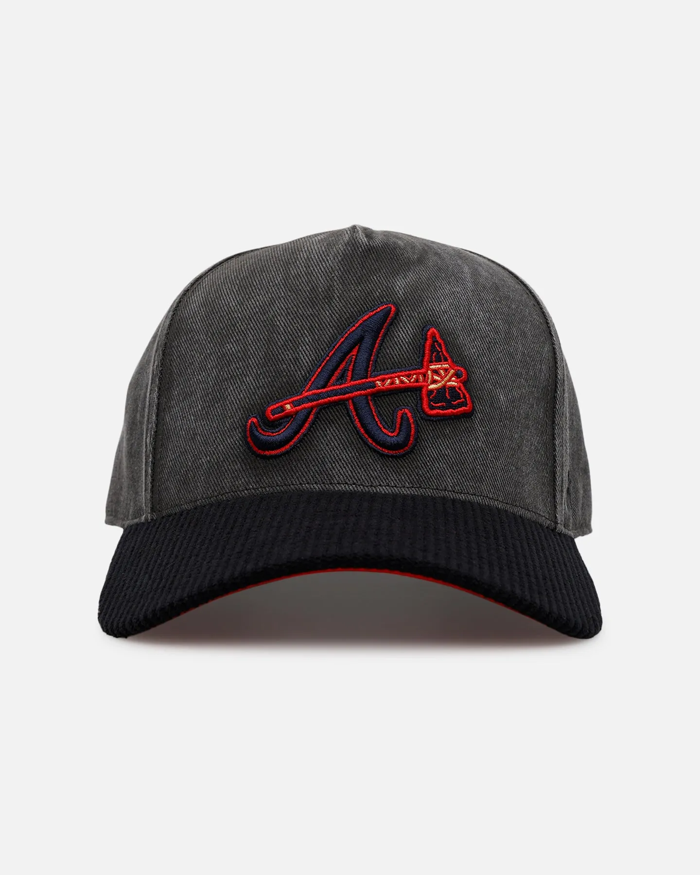 47 Brand Atlanta Braves 'Black & Red' 47 Offside Snapback Black/Red sold by Culture Kings