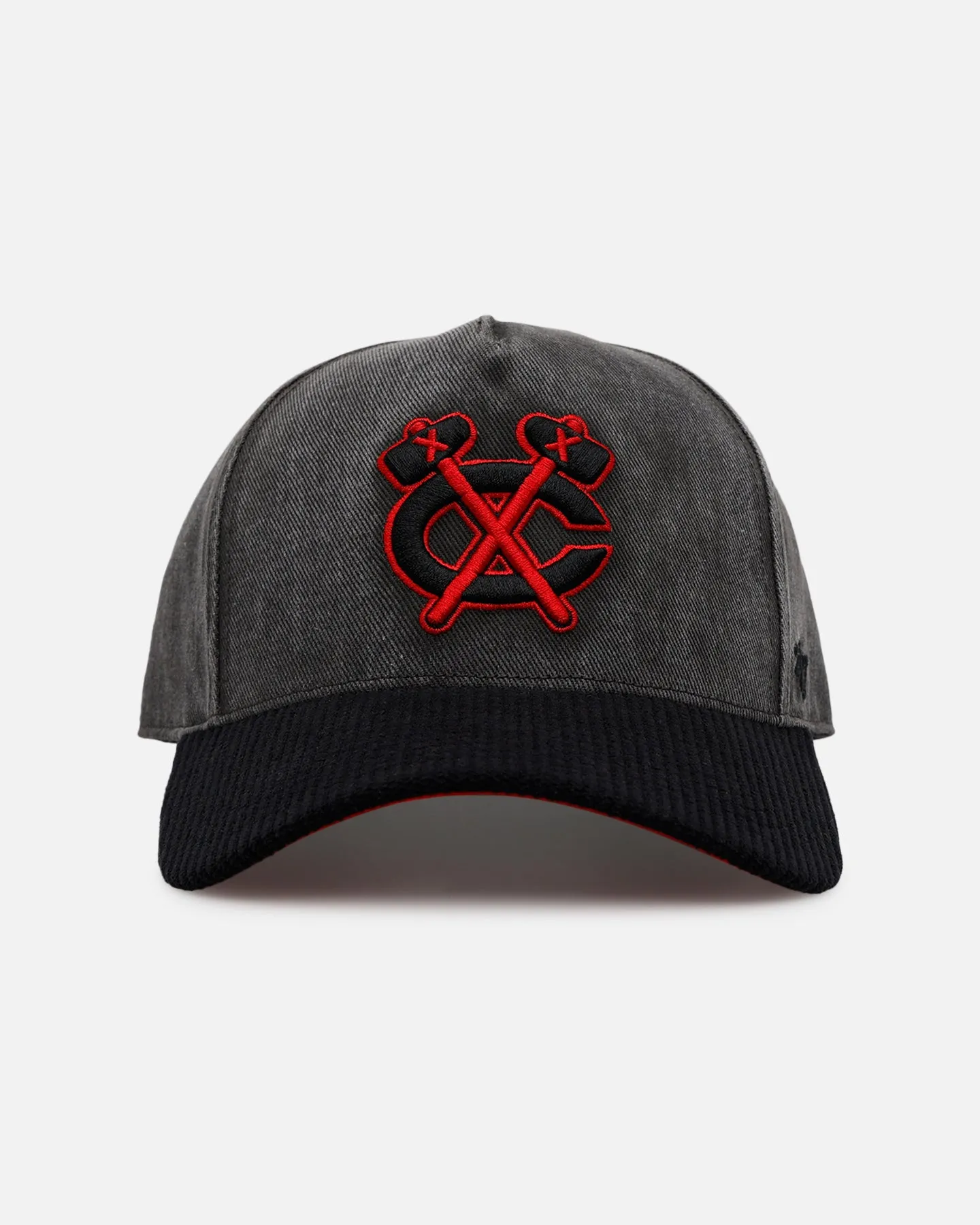 47 Brand Chicago Blackhawks 'Black & Red' 47 Offside Snapback Black/Red sold by Culture Kings