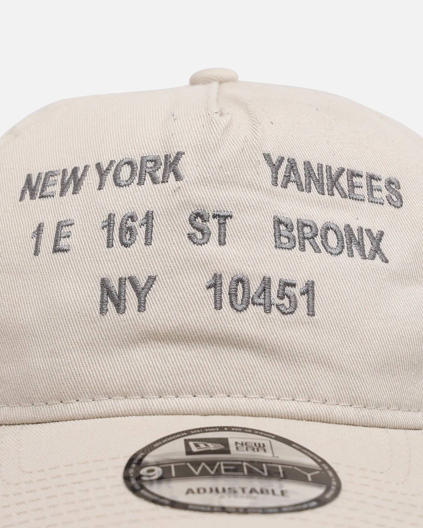 New Era New York Yankees 'Location' 9TWENTY Strapback Cream sold by Culture Kings product image thumbnail 5