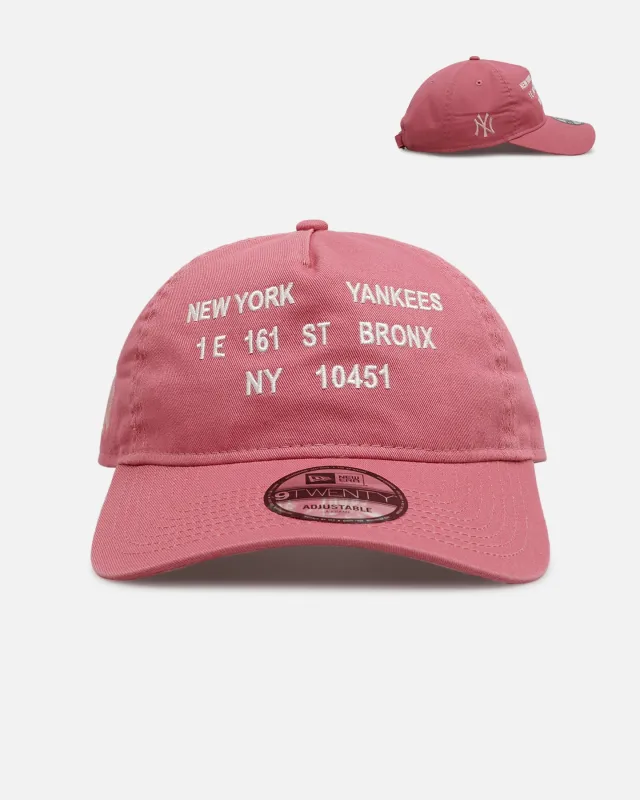 New Era New York Yankees 'Location' 9TWENTY Strapback Rust sold by Culture Kings