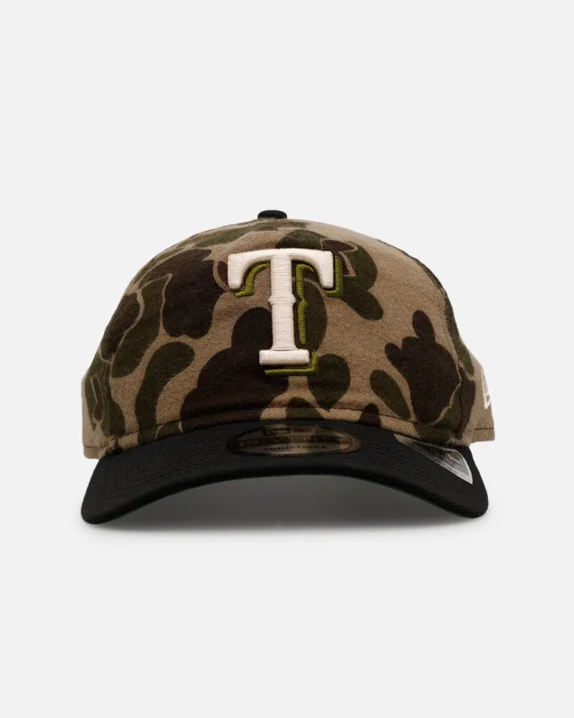 New Era Texas Rangers 'Wool Duck Camo' 19TWENTY Strapback Duck Camo sold by Culture Kings