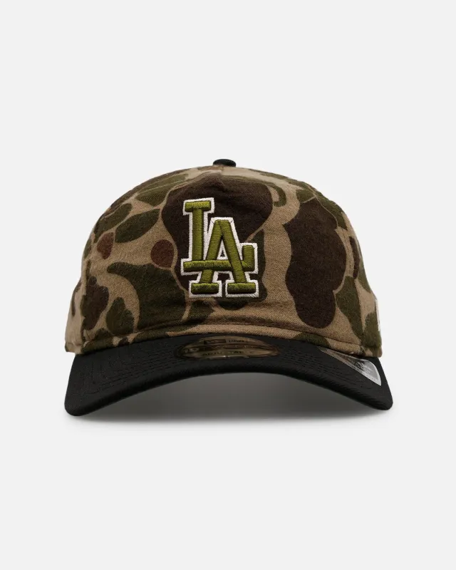 New Era Los Angeles Dodgers 'Wool Duck Camo' 19TWENTY Strapback Duck Camo sold by Culture Kings