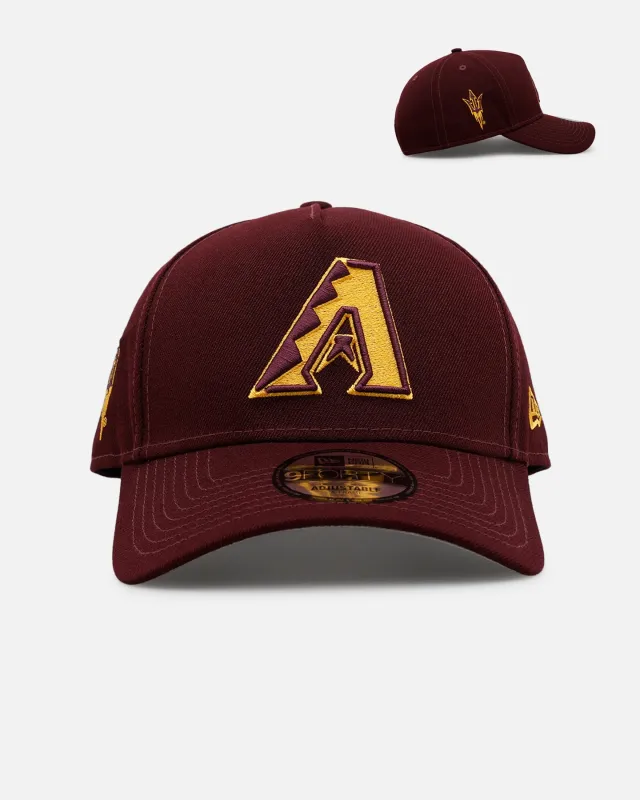 New Era Arizona Diamondbacks 'College Crossover' Arizona State 9FORTY A-Frame Snapback Official Team Color sold by Culture Kings