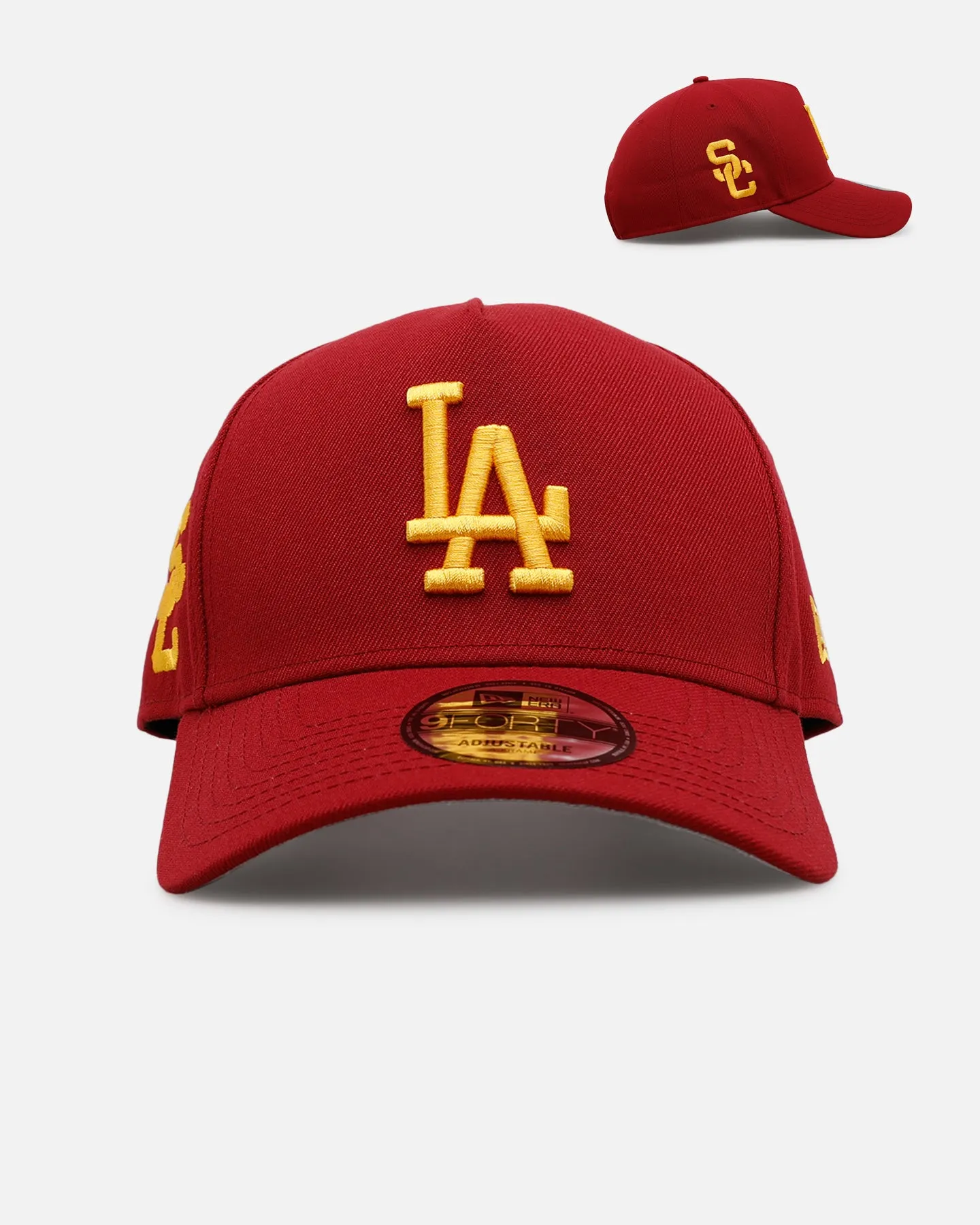 New Era Los Angeles Dodgers 'College Crossover' USC 9FORTY A-Frame Snapback Official Team Color sold by Culture Kings