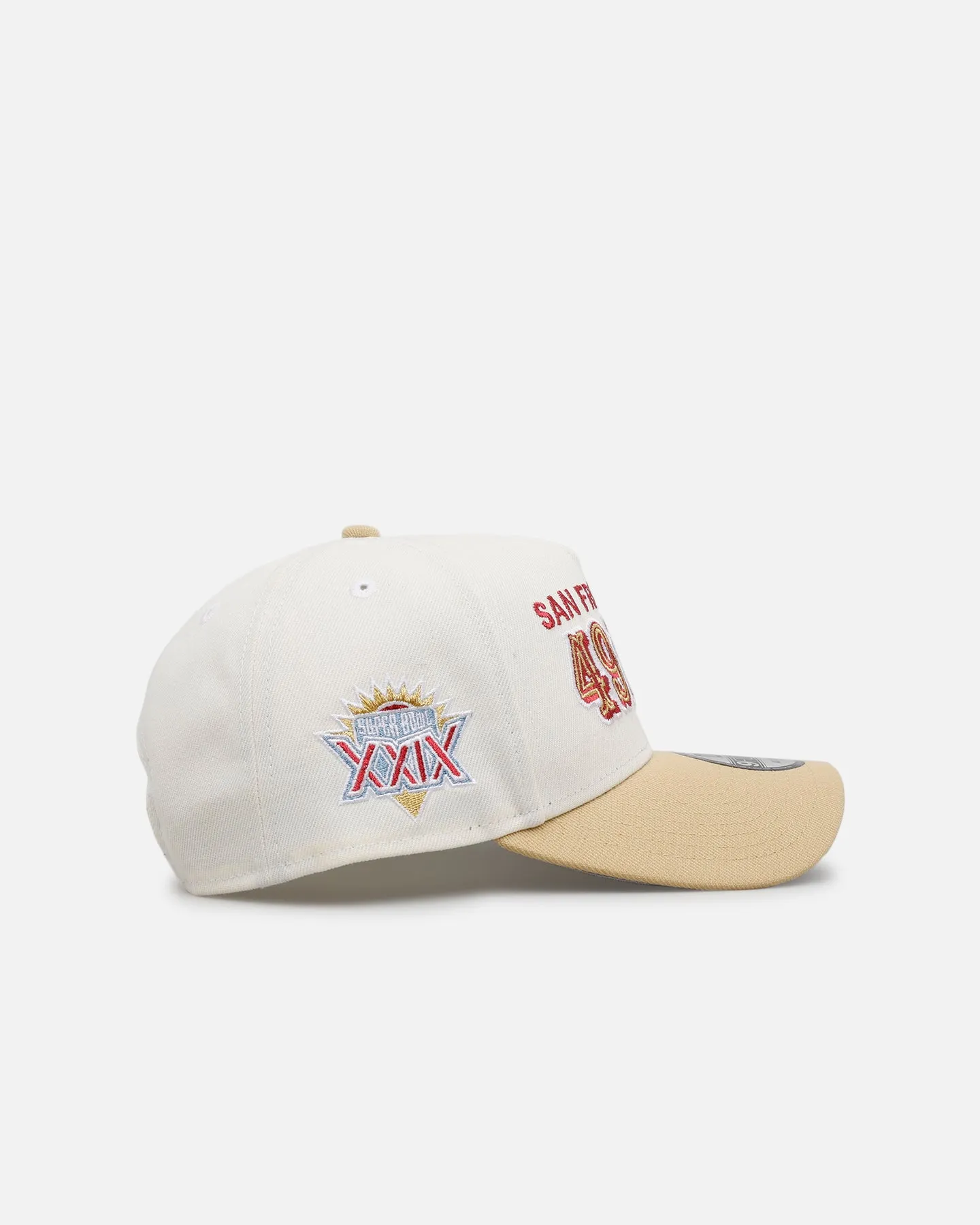 New Era San Francisco 49ers 'Chrome Metallic Wordmark' 9FORTY A-Frame Snapback Chrome sold by Culture Kings product image thumbnail 3