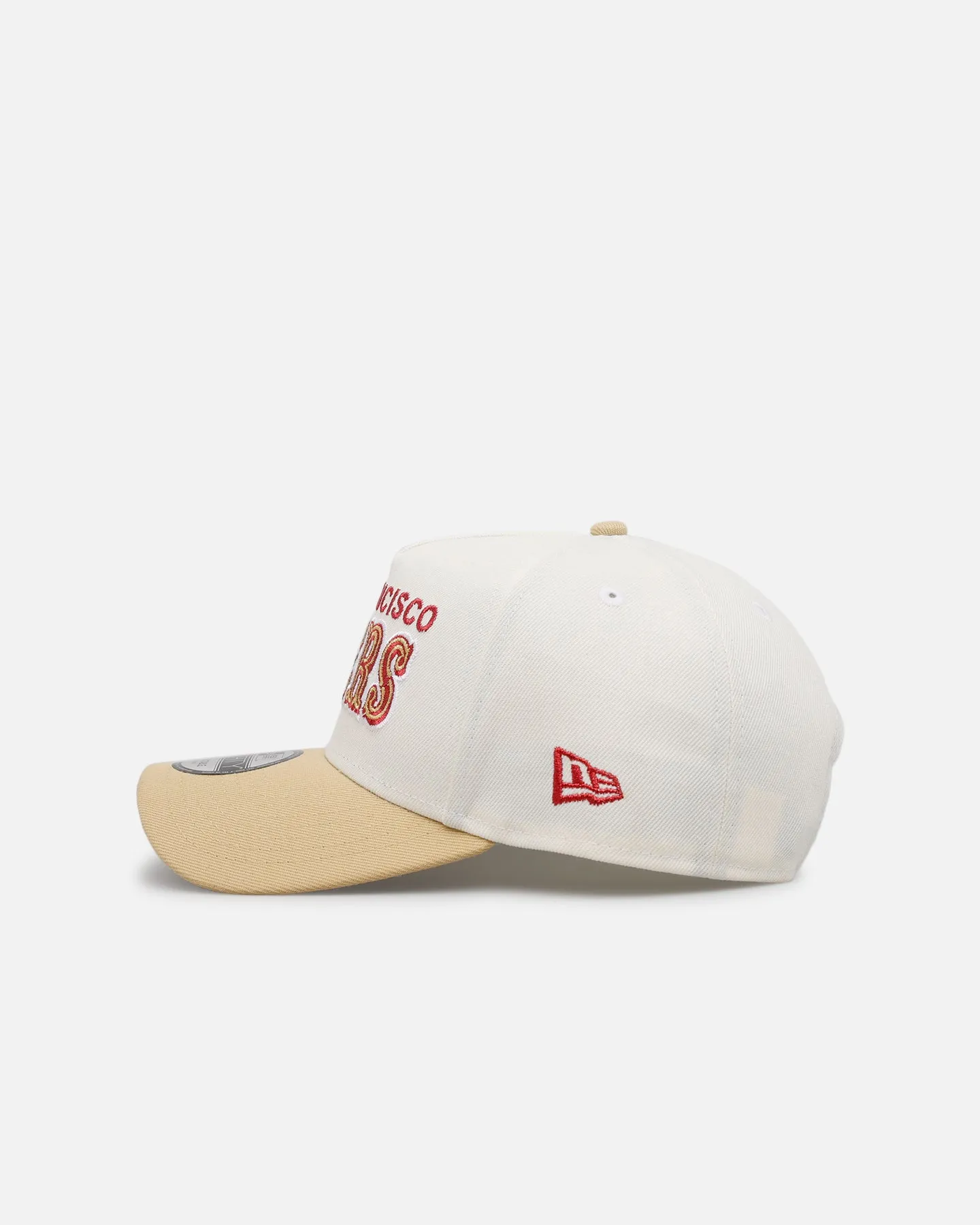 New Era San Francisco 49ers 'Chrome Metallic Wordmark' 9FORTY A-Frame Snapback Chrome sold by Culture Kings product image thumbnail 4