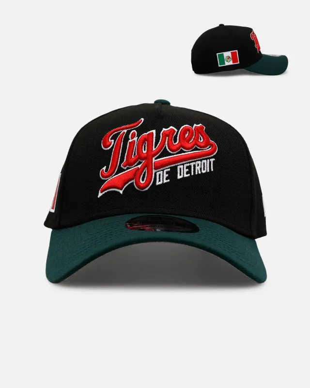 New Era Detroit Tigers 'Mexican Independence Day 2.0' 9FORTY A-Frame Snapback Black/Green sold by Culture Kings