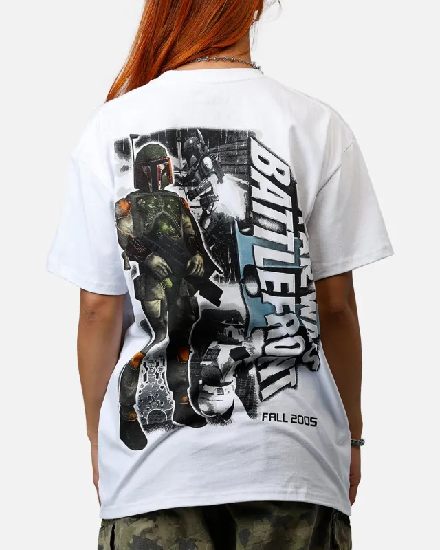 73 Studio Star Wars Boba Fett Battlefront II T-Shirt White sold by Culture Kings