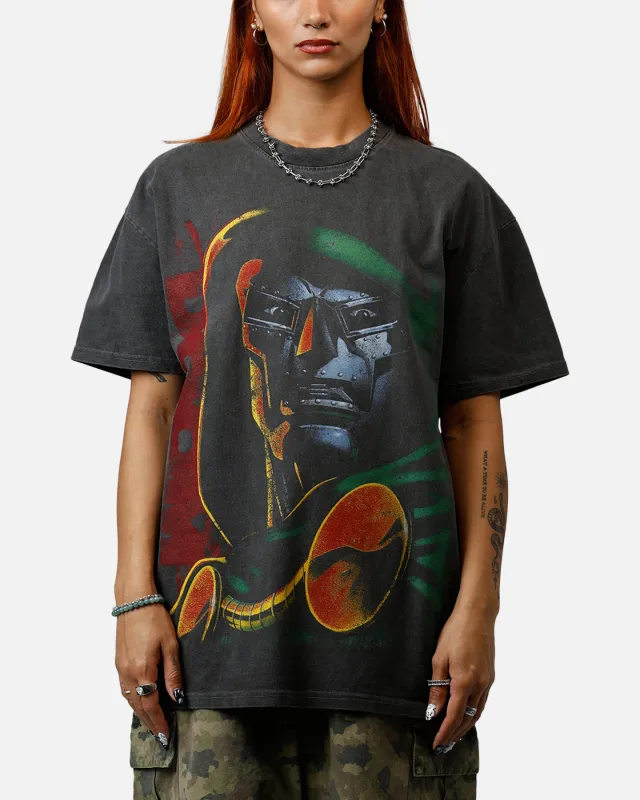 American Thrift Marvel Doctor Doom Heavyweight T-Shirt Black Wash sold by Culture Kings