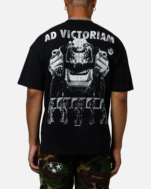 73Studio X Fallout '15 Fallout 4 Vintage T-Shirt Off Black sold by Culture Kings