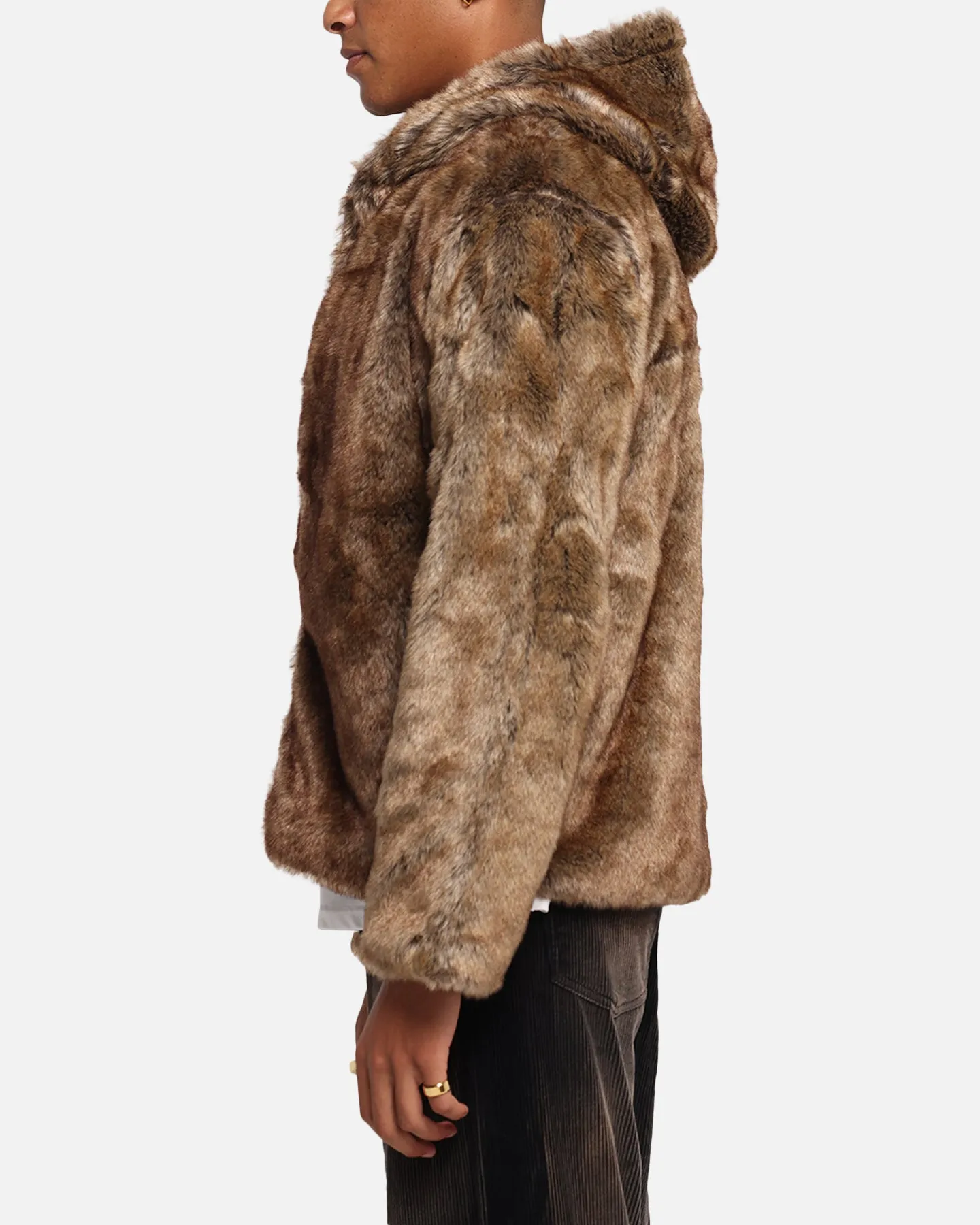 XXIII Into The Wild Fur Jacket Brown sold by Culture Kings product image thumbnail 5