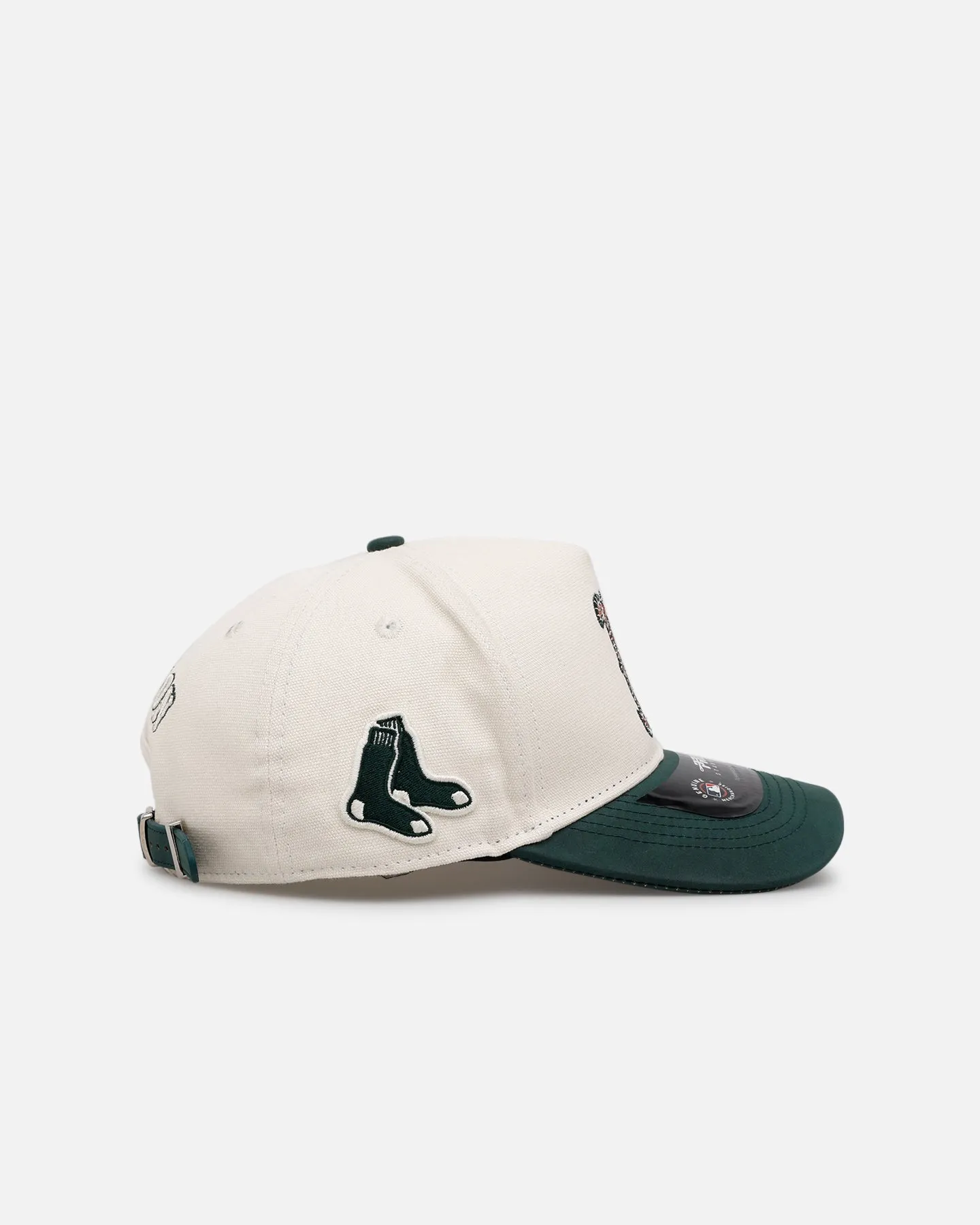Pro Standard Boston Red Sox 'Tapestry 2.0' Pinch Front Strapback Dark Green sold by Culture Kings product image thumbnail 4