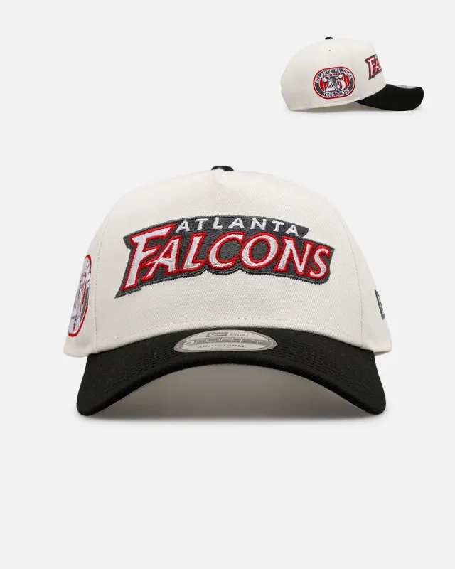 New Era Atlanta Falcons 'Chrome Metallic Wordmark' 9FORTY A-Frame Snapback Chrome sold by Culture Kings