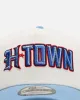 New Era Houston Texans 'Chrome Metallic Wordmark' 9FORTY A-Frame Snapback Chrome sold by Culture Kings