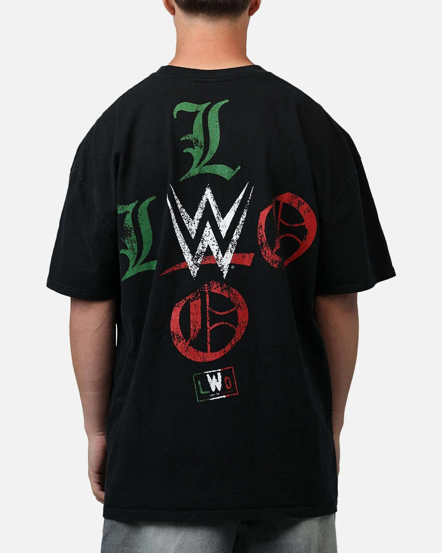 Culture Kings X WWE LWO Logo T-Shirt Black sold by Culture Kings