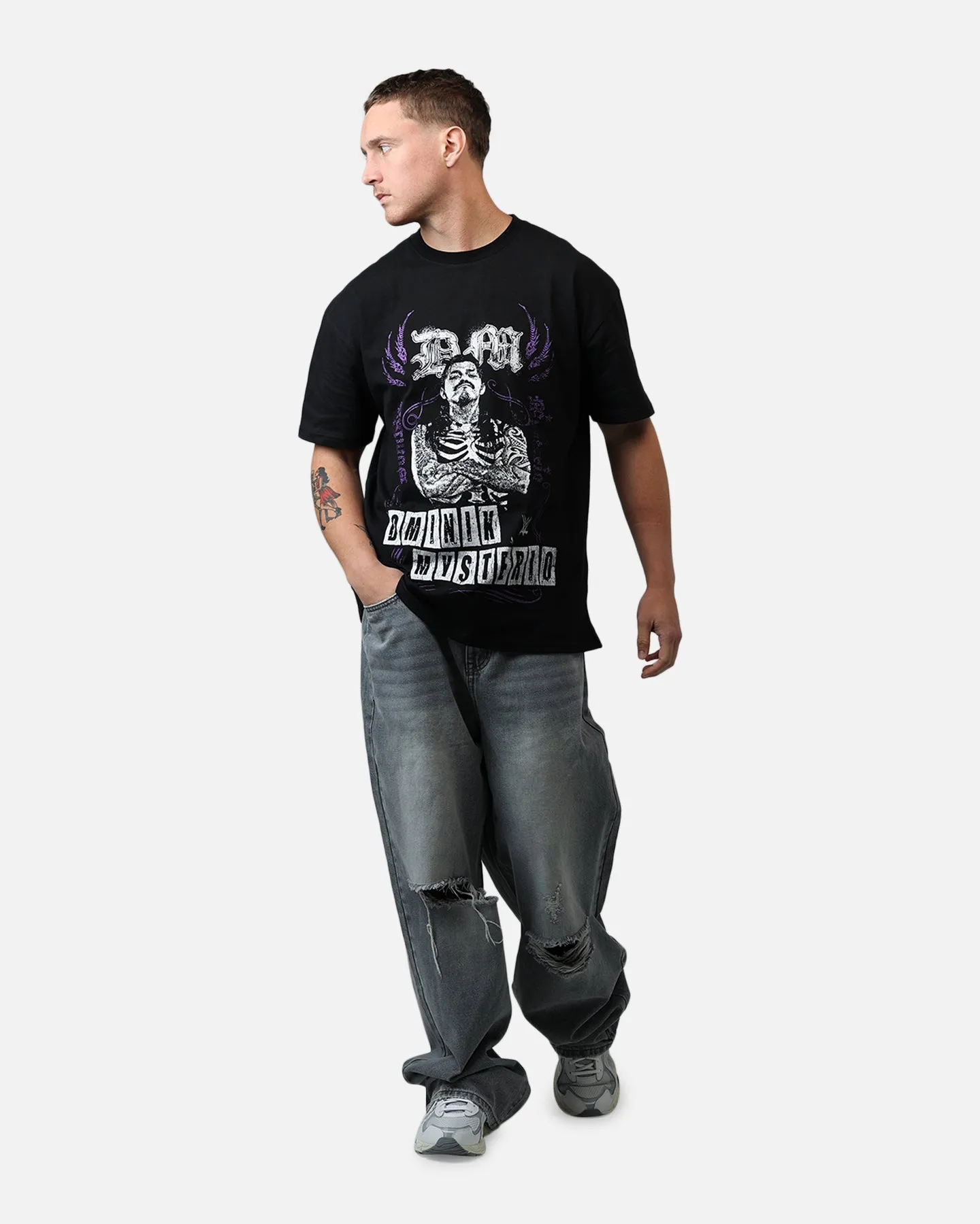 Culture Kings X WWE LWO Dominik Mysterio T-Shirt Black sold by Culture Kings product image thumbnail 3