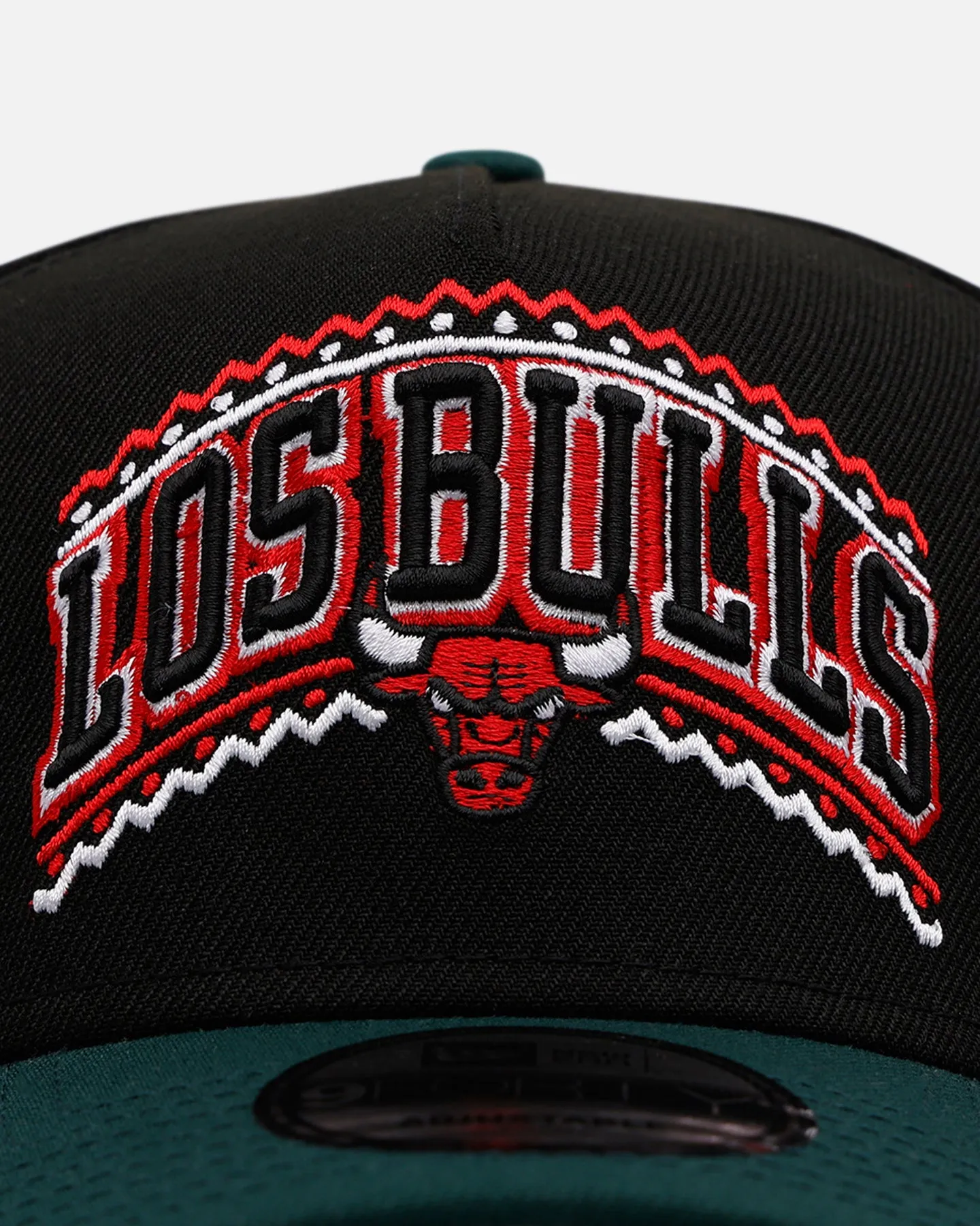 New Era Chicago Bulls 'Mexican Independence Day 2.0' 9FORTY A-Frame Snapback Black/Green sold by Culture Kings product image thumbnail 5