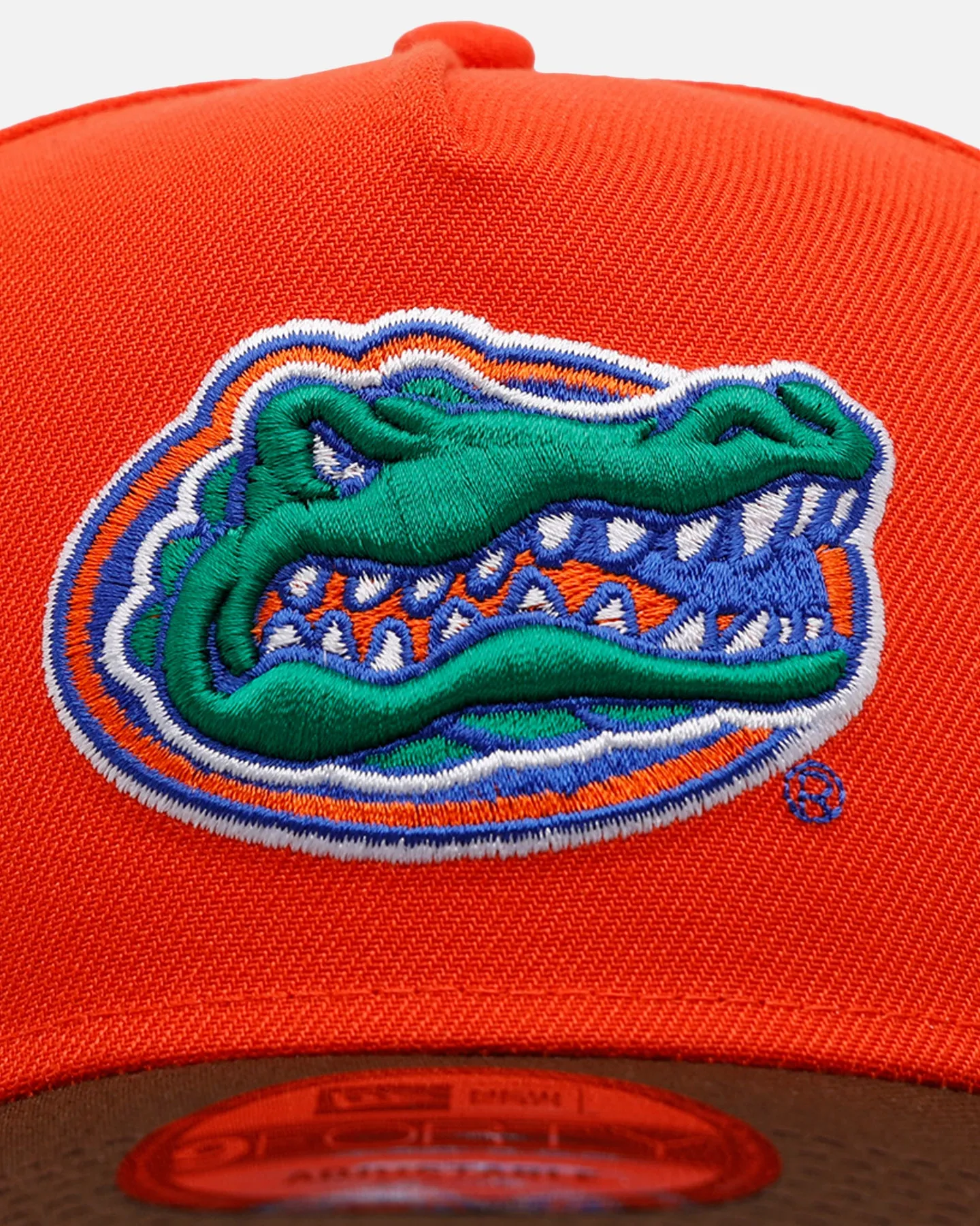 New Era Florida Gators 'Walnut Visor' 9FORTY A-Frame Snapback Walnut sold by Culture Kings product image thumbnail 5