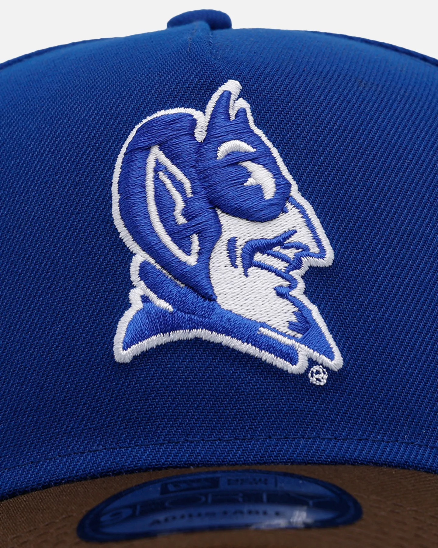 New Era Duke Blue Devils 'Walnut Visor' 9FORTY A-Frame Snapback Walnut sold by Culture Kings product image thumbnail 5
