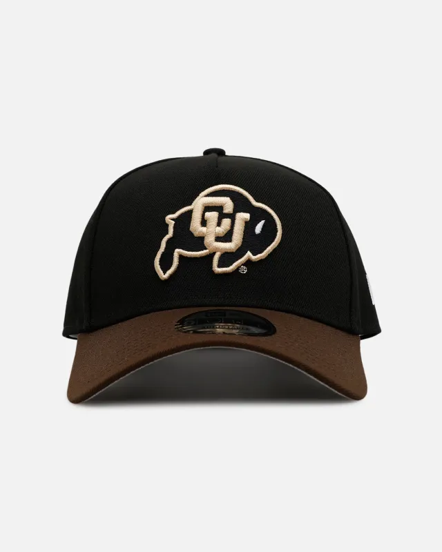 New Era Colorado Buffaloes 'Walnut Visor' 9FORTY A-Frame Snapback Walnut sold by Culture Kings