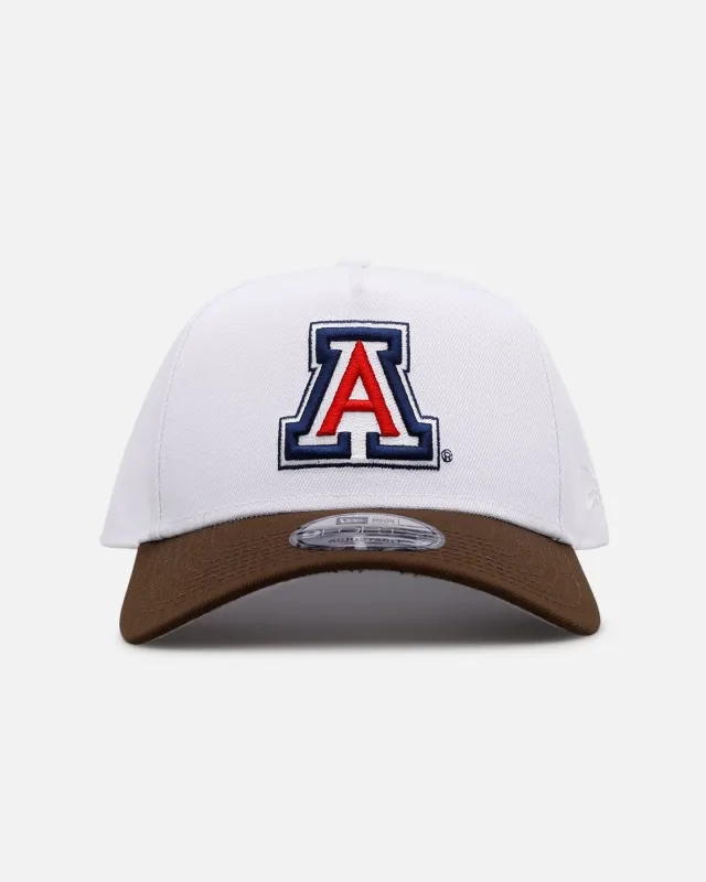 New Era Arizona Wildcats 'Walnut Visor' 9FORTY A-Frame Snapback Walnut sold by Culture Kings
