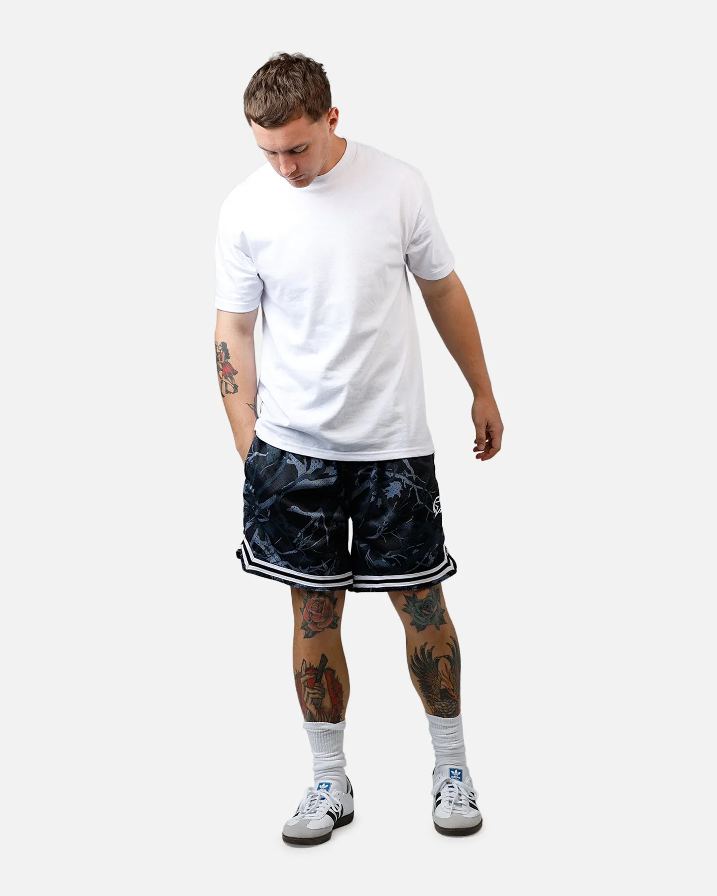Carre Outlaw Mesh Shorts Black Real Tree sold by Culture Kings product image thumbnail 2
