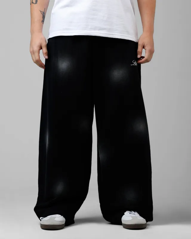 Loiter Purity Sweatpants Washed Black sold by Culture Kings