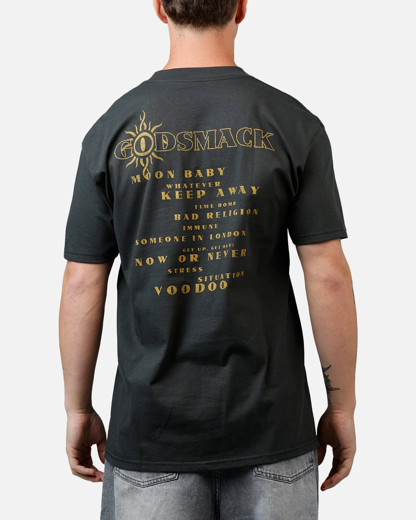 Global Merchandising Godsmack Vintage T-Shirt Black sold by Culture Kings product image thumbnail 2