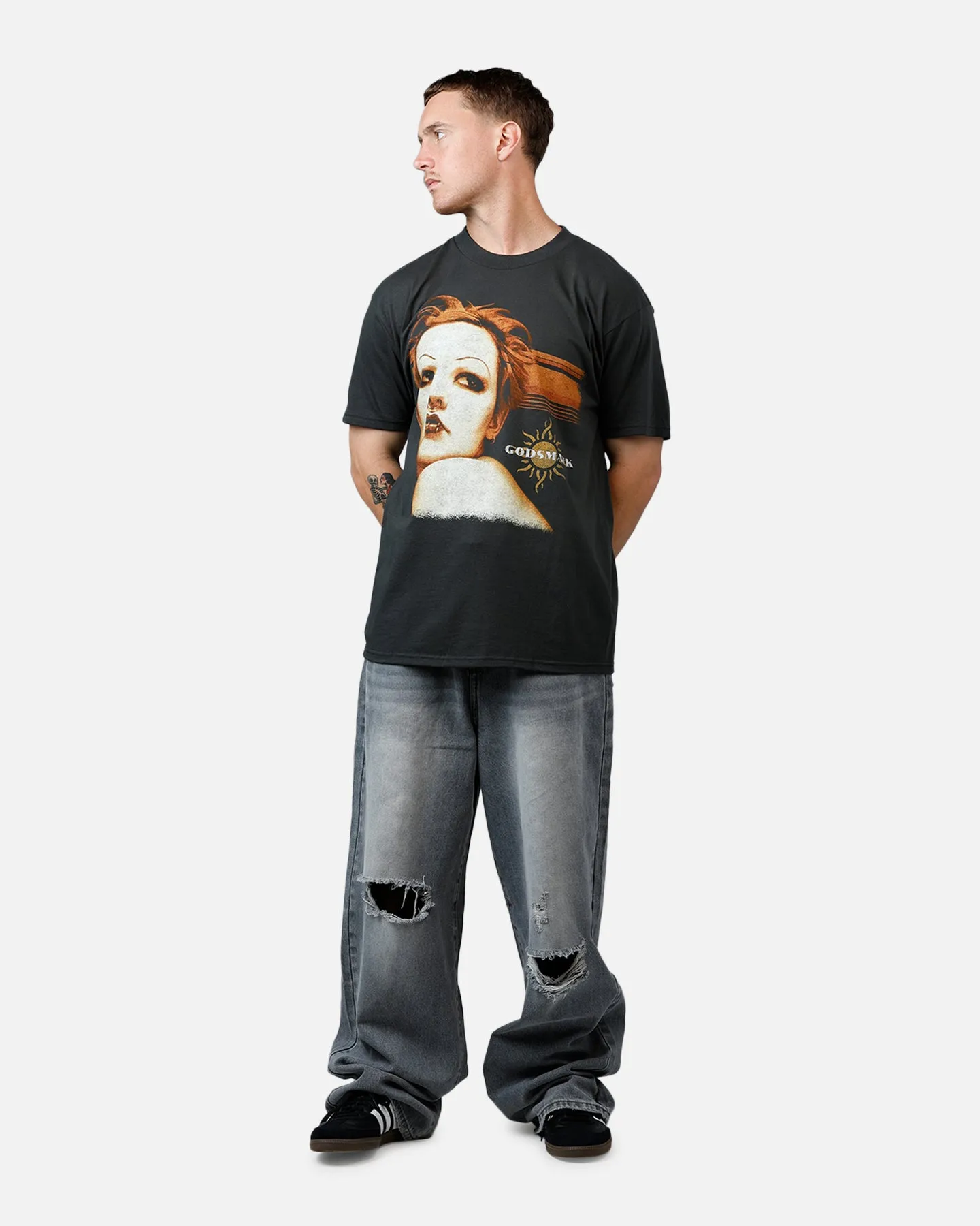 Global Merchandising Godsmack Vintage T-Shirt Black sold by Culture Kings product image thumbnail 3