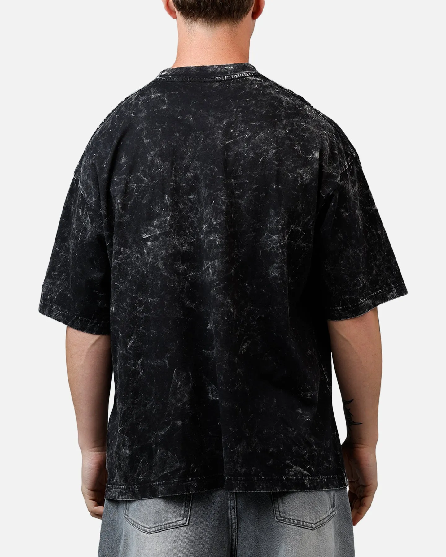 New Era Los Angeles Dodgers Boxy Essentials T-Shirt Washed Black sold by Culture Kings product image thumbnail 2