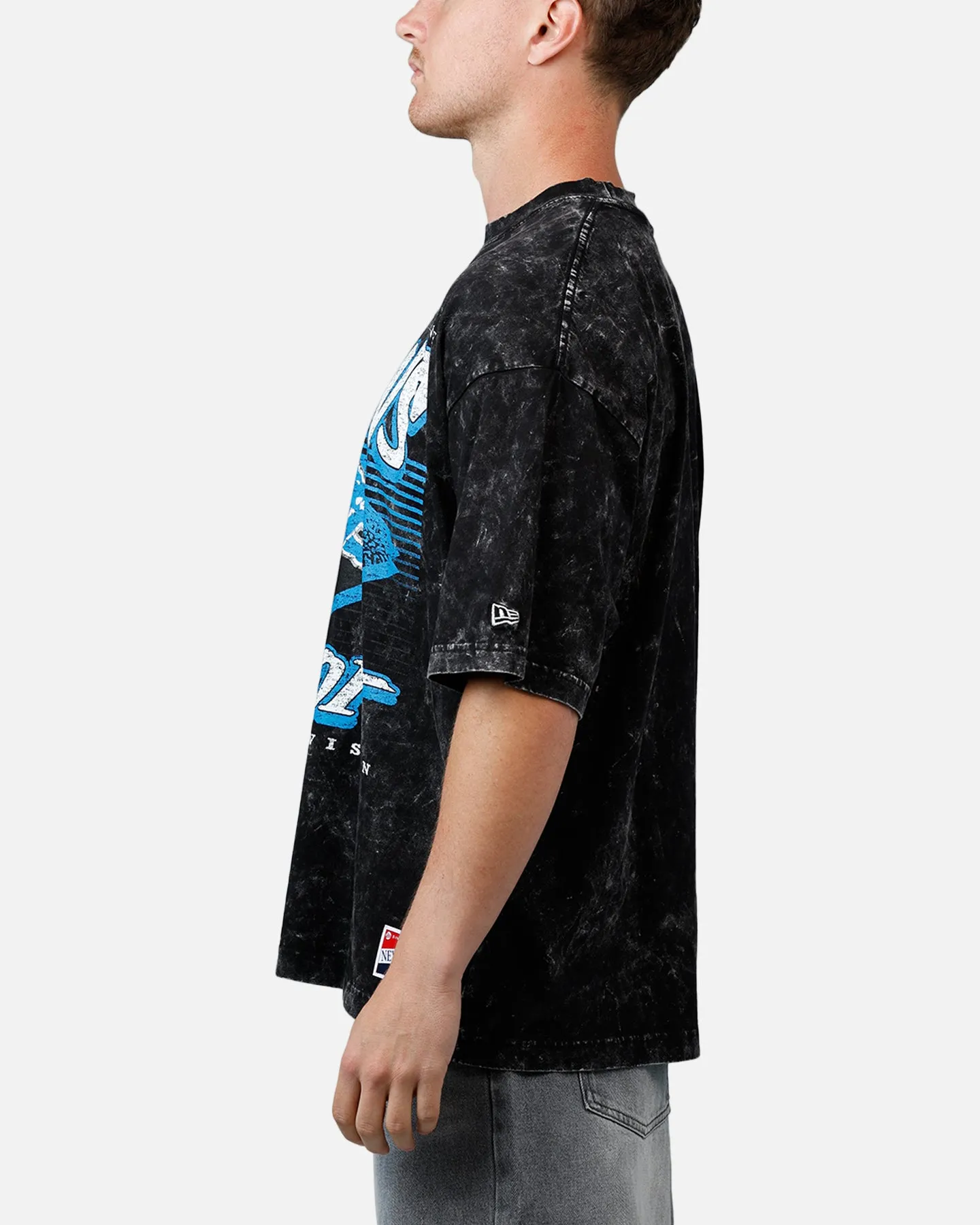 New Era Detroit Lions Boxy Essentials T-Shirt Washed Black sold by Culture Kings product image thumbnail 5