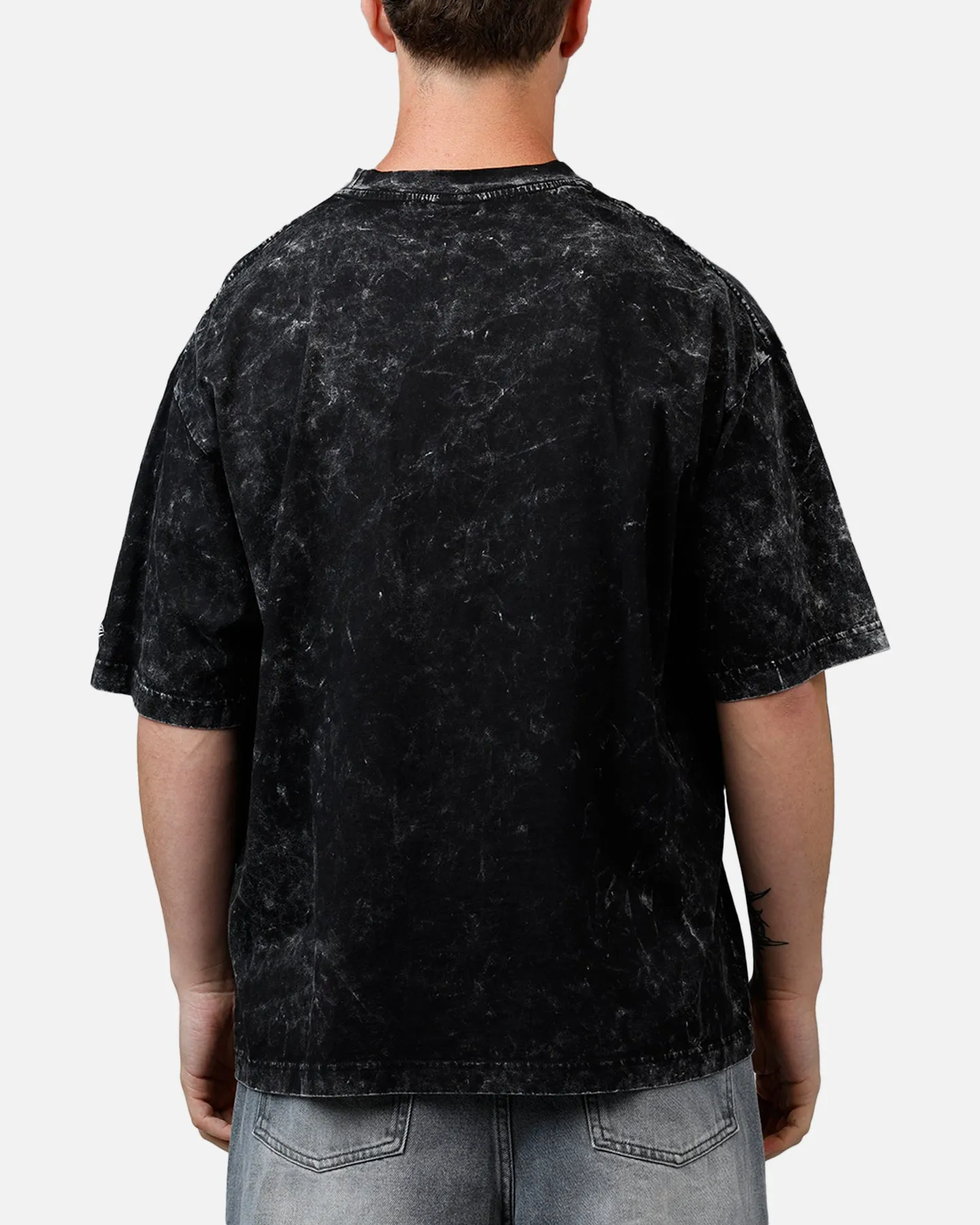 New Era Detroit Lions Boxy Essentials T-Shirt Washed Black sold by Culture Kings product image thumbnail 2