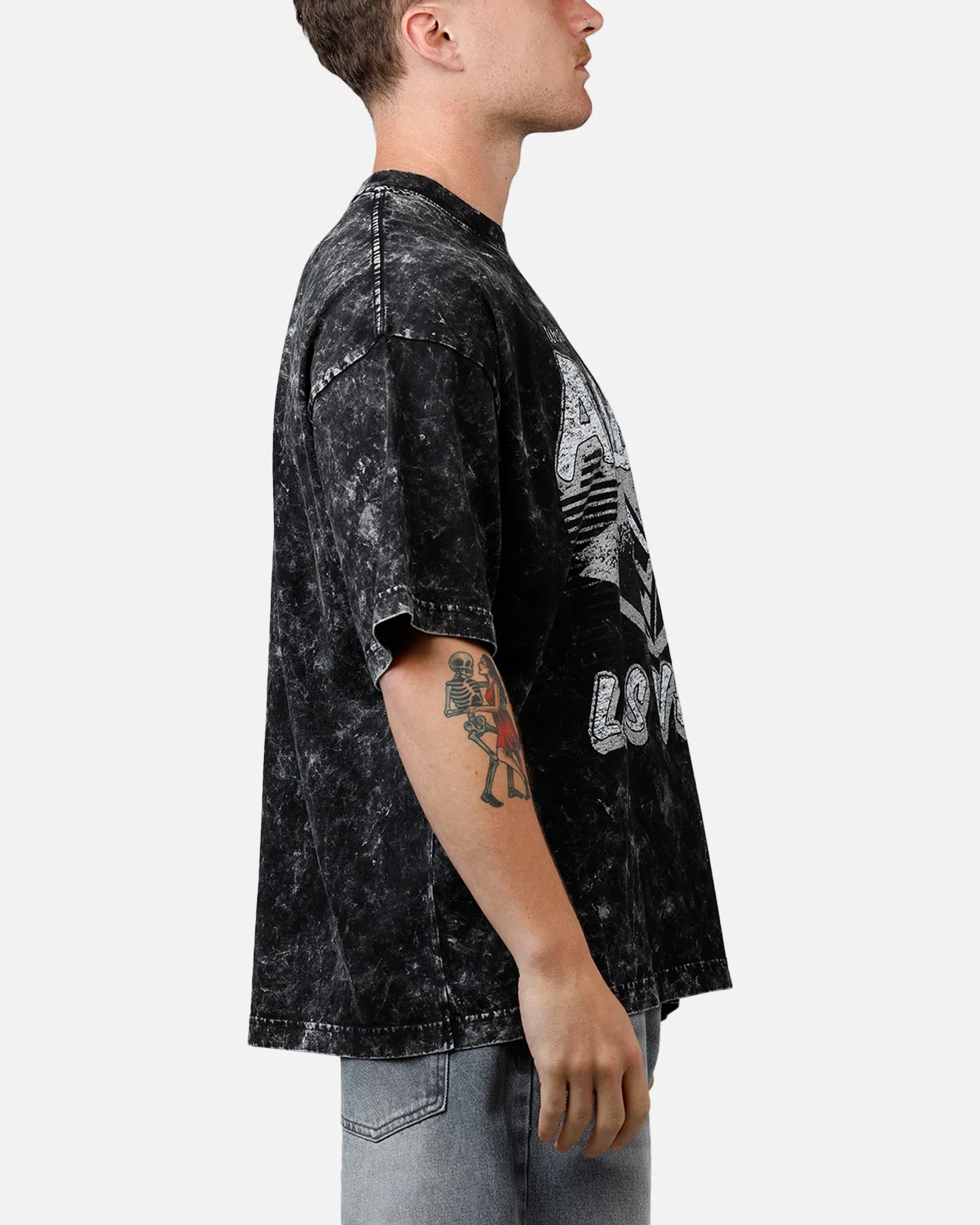 New Era Las Vegas Aces Boxy Essentials T-Shirt Washed Black sold by Culture Kings product image thumbnail 4