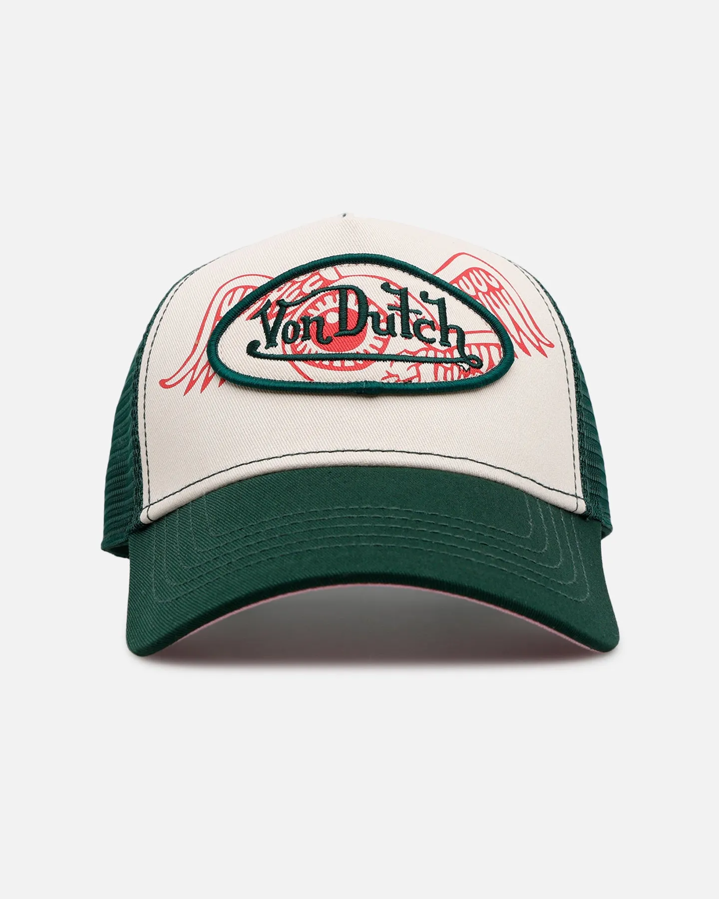 Von Dutch Flying Eye Trucker Snapback Green sold by Culture Kings