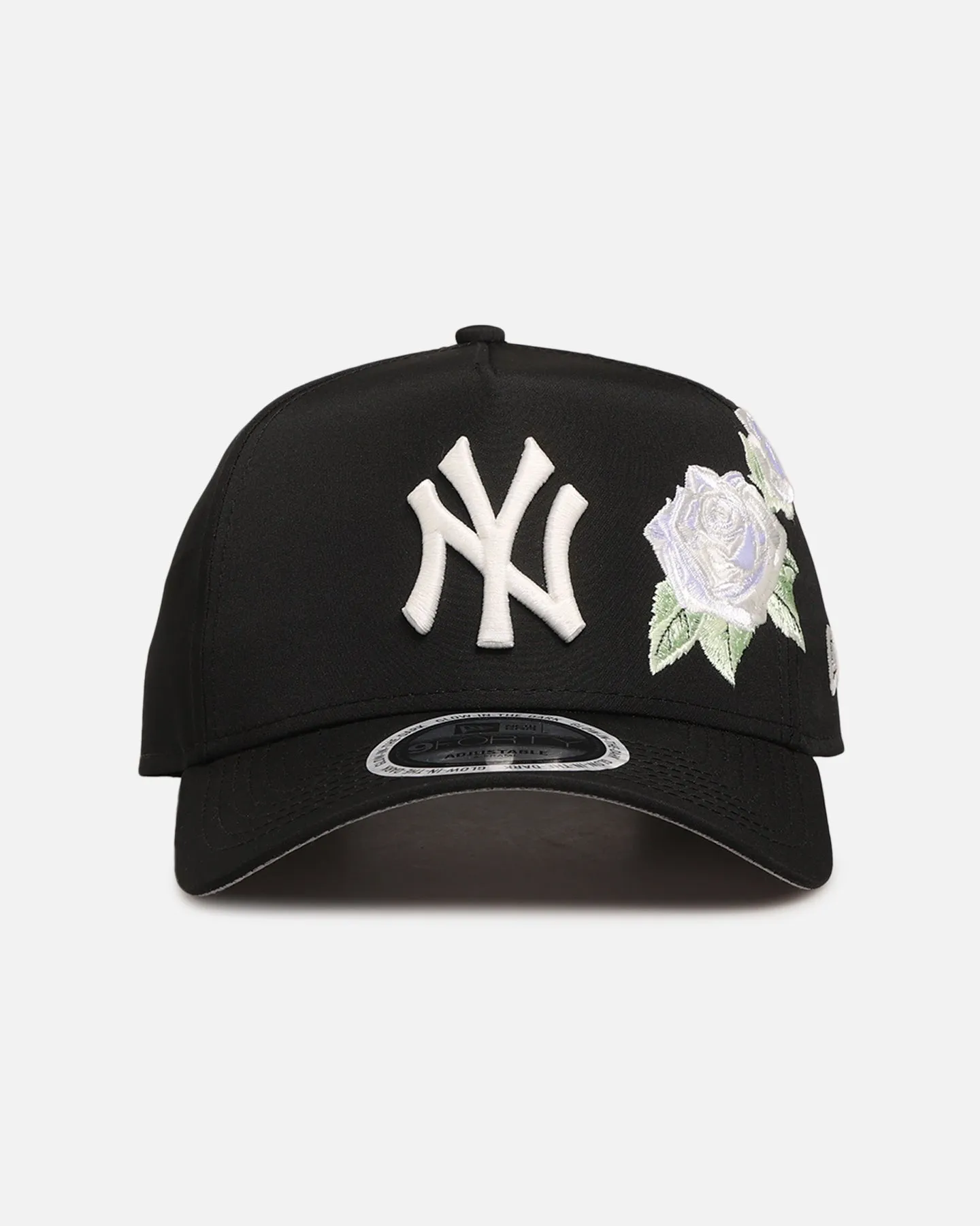 New Era New York Yankees 'Glow Rose' 9FORTY A-Frame Snapback Black sold by Culture Kings
