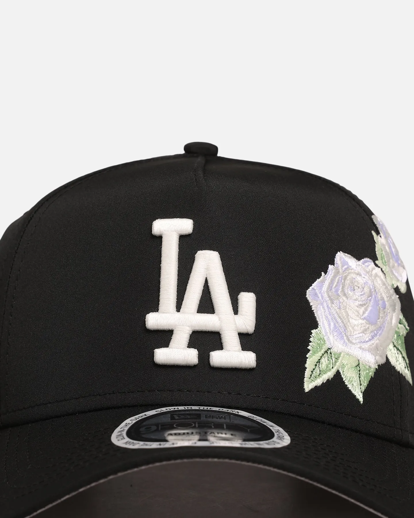 New Era Los Angeles Dodgers 'Glow Rose' 9FORTY A-Frame Snapback Black sold by Culture Kings product image thumbnail 5