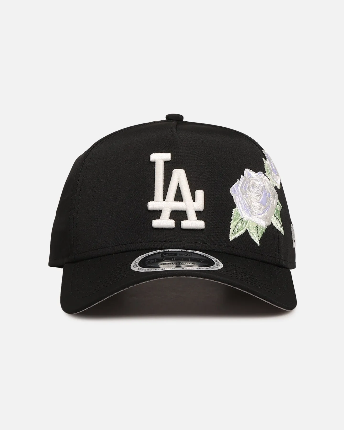 New Era Los Angeles Dodgers 'Glow Rose' 9FORTY A-Frame Snapback Black sold by Culture Kings